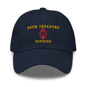 Dad hat - Army - 30th Infantry Division X 300 - Hat