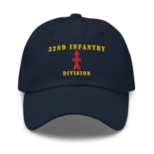 Load image into Gallery viewer, Dad hat - Army - 32nd Infantry Division X 300 - Hat
