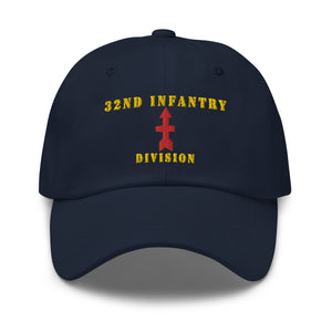 Dad hat - Army - 32nd Infantry Division X 300 - Hat