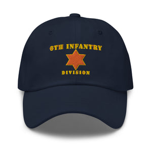 Dad hat - Army - 6th Infantry Division - Hat