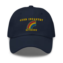 Load image into Gallery viewer, Dad hat - Army - 42nd Infantry Division X 300 - Hat
