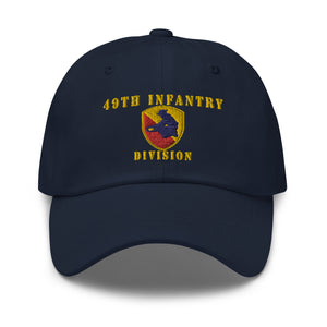 Dad hat - Army - 49th Infantry Division X 300 - Hat