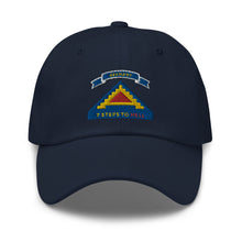 Load image into Gallery viewer, Dad hat - Army - 7th United States Army  w 7 Steps Hell w Scroll
