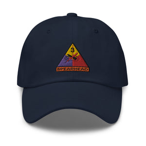 Dad hat - Army - 3rd Armored - Spearhead wo Txt