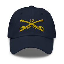 Load image into Gallery viewer, Dad hat - Army - 17th Cavalry Branch wo Txt
