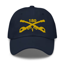 Load image into Gallery viewer, Dad hat - Army - 1st Squadron, 180th Cavalry Regiment Branch wo Txt X 300
