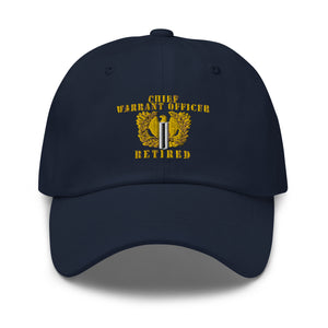 Dad hat - Army - Chief Warrant Officer 5 - CW5 - Line X 300 - Hat