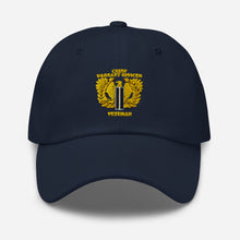 Load image into Gallery viewer, Dad hat - Emblem - Warrant Officer - CW6 - Veteran X 300
