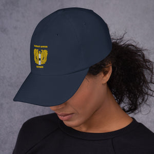 Dad hat - Emblem - Warrant Officer - WO1 - Retired X 300