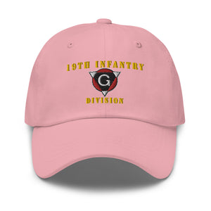 Dad hat - Army - 19th Infantry Division X 300 - Hat