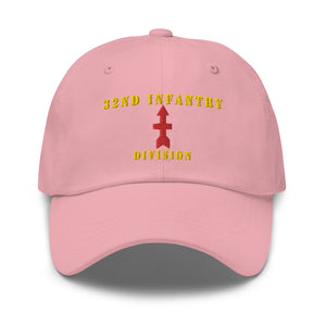 Dad hat - Army - 32nd Infantry Division X 300 - Hat