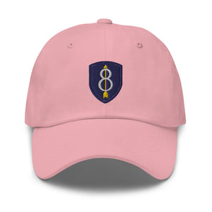 Dad hat - Army - 8th Infantry Division wo Txt