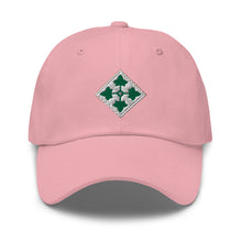 Load image into Gallery viewer, Dad hat - Army - 4th Infantry Division wo Txt
