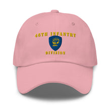 Load image into Gallery viewer, Dad hat - Army - 46th Infantry Division X 300 - Hat
