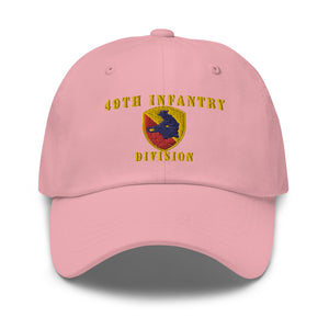 Dad hat - Army - 49th Infantry Division X 300 - Hat