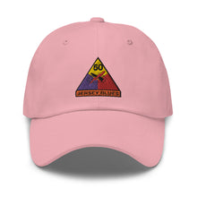 Load image into Gallery viewer, Dad hat - Army - 50th Armored Division - Jersey Blues wo Txt
