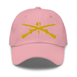 Dad hat - Army - 1st Bn, 41st Infantry wo Txt