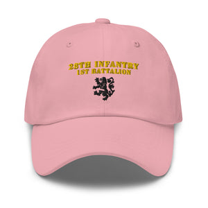 Dad hat - Army - 1st Battalion 28th Infantry - Hat