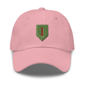 Dad hat - Army - 1st Infantry Division wo Txt