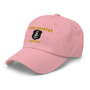 Dad hat - Army - 20th Infantry Division X 300 - Hat