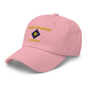 Dad hat - Army - 40th Infantry Division X 300 - Hat