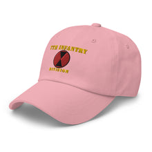 Load image into Gallery viewer, Dad hat - Army - 7th Infantry Division - Hat
