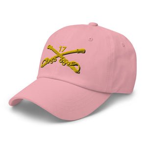 Dad hat - Army - 17th Cavalry Branch wo Txt