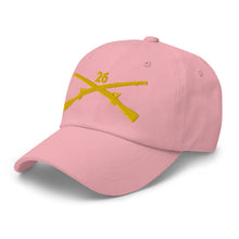 Load image into Gallery viewer, Dad hat - Army - 26th Infantry Regiment - w Infantry Br wo Txt X 300
