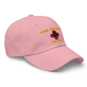 Dad hat - Army - 43rd Infantry Division X 300 - Hat