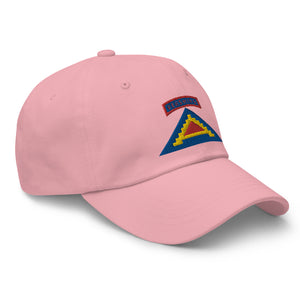 Dad hat - Army - 56th Artillery Brigade - 7th Army w Pershing Tab wo Txt