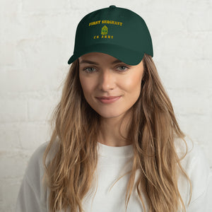 Dad hat - Army - First Sergeant - Line