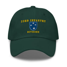 Load image into Gallery viewer, Dad hat - Army - 23rd Infantry Division X 300 - Hat
