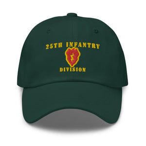 Dad hat - Army - 25th Infantry Division X 300 - Hat