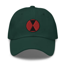 Load image into Gallery viewer, Dad hat - Army - 7th Infantry Division wo Txt
