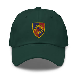 Dad hat - Army  - 149th Armor Brigade - SSI  wo Txt X 300