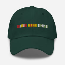 Load image into Gallery viewer, Dad hat - Vietnam Service Ribbon Bar
