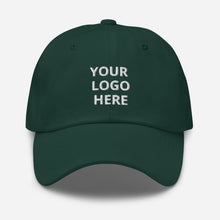 Load image into Gallery viewer, Dad hat - Your Logo Here - Personal Customization
