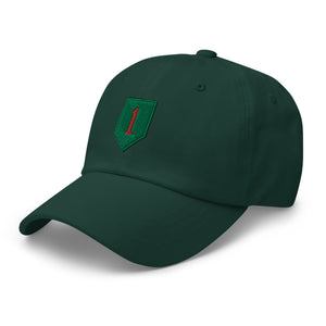 Dad hat - Army - 1st Infantry Division wo Txt