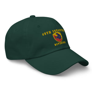 Dad hat - Army - 49th Infantry Division X 300 - Hat