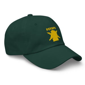 Dad hat - Army - PSYOPS w Branch Insignia - Line X 300 - Hat