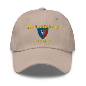 Dad hat - Army - 38th Infantry Division X 300 - Hat