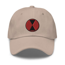 Load image into Gallery viewer, Dad hat - Army - 7th Infantry Division wo Txt
