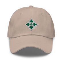 Load image into Gallery viewer, Dad hat - Army - 4th Infantry Division wo Txt
