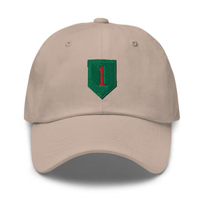 Dad hat - Army - 1st Infantry Division wo Txt