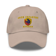 Load image into Gallery viewer, Dad hat - Army - 49th Infantry Division X 300 - Hat
