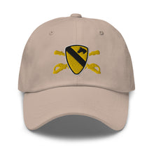 Load image into Gallery viewer, Dad hat - Army - 1st Cavalry Division - SSI  w Br X 300
