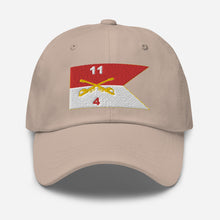 Load image into Gallery viewer, Dad hat - 4th Squadron, 11th Armored Cavalry Regiment - Guidon
