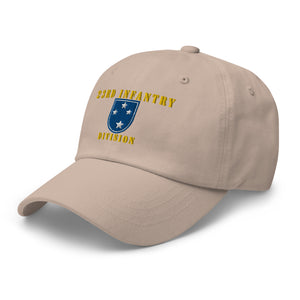 Dad hat - Army - 23rd Infantry Division X 300 - Hat