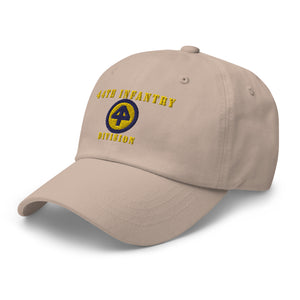 Dad hat - Army - 44th Infantry Division X 300 - Hat