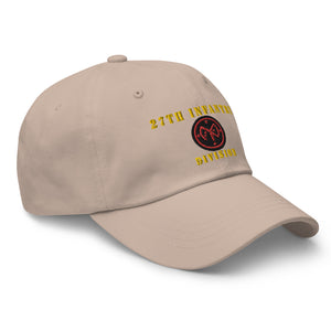 Dad hat - Army - 27th Infantry Division X 300 - Hat